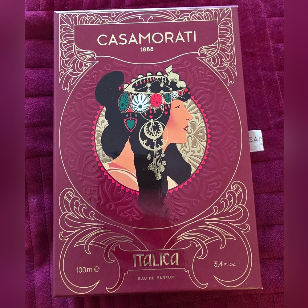 Casamorati Italica Eau de Parfum - Elegant Red and Gold